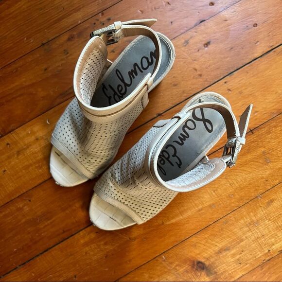 Sam Edelman Emmie block heel open toe sandals - Picture 3 of 6